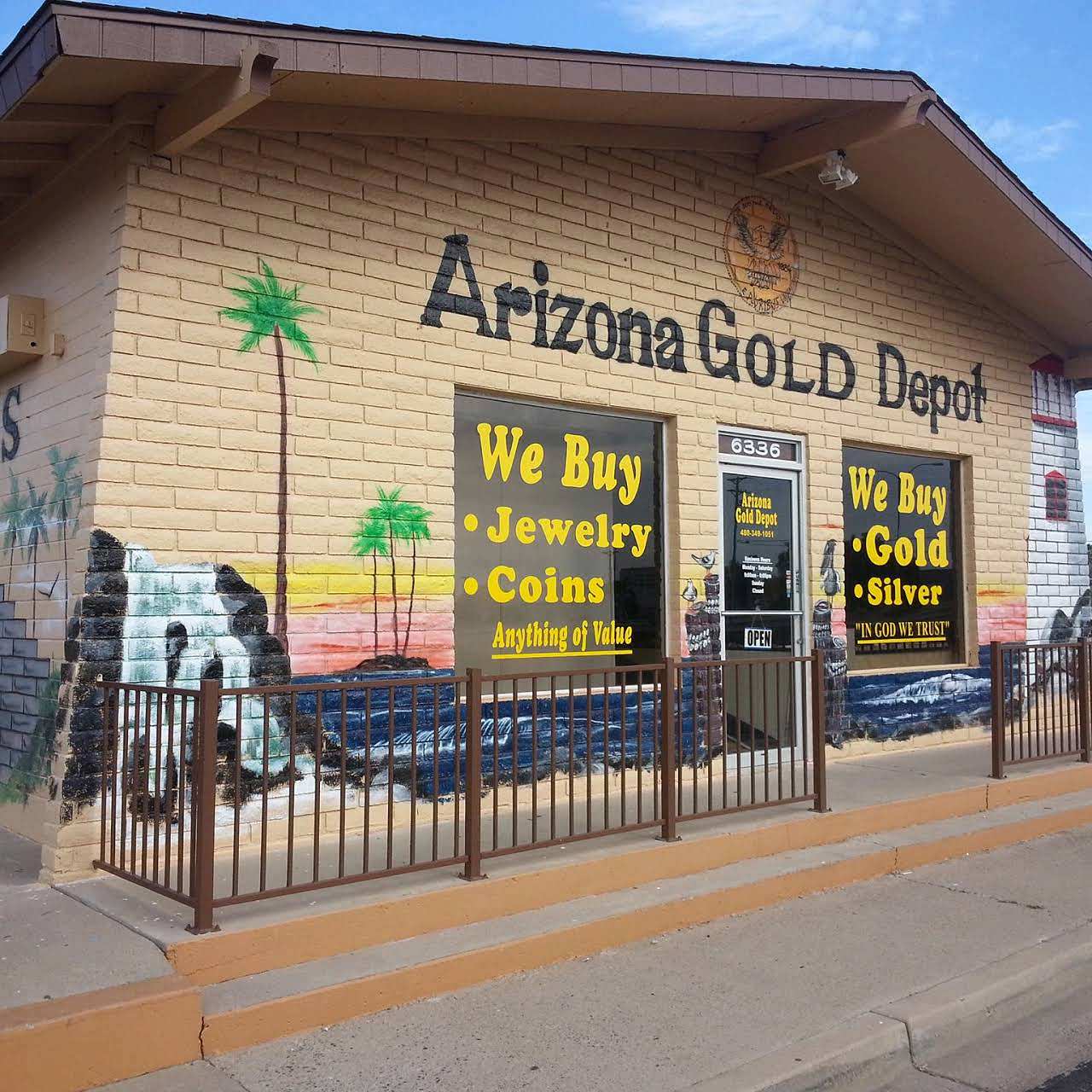 Picture of store location of arizona gold depot